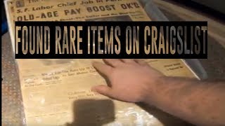You Won'T Believe What I Found Rare Items on Craigslist