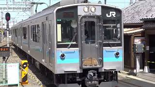 【E127系】大糸線の電車、シンプルだけど味があってかっこいいなー^^