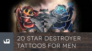 20 Star Destroyer Tattoos For Men