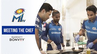 Marriott Bonvoy presents Mumbai Indians meet the Chef | टीम मिली शेफ से