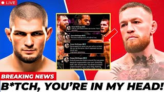 1 Minute Ago: Khabib F*CKING SHUTS DOWN Conor McGregor in Explosive Irish MMA Feud!