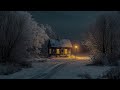 Lonely Cabin Winter Evenings | Dark Academia Music for Snowy Night Walks | Melancholic Piano Tunes