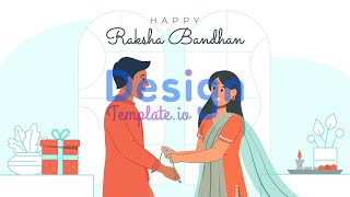 Rakshabandhan Animation Scene After Effects Templates