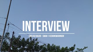 Q\u0026A ENGLISH WAJIB ABOUT EKSTRAKURIKULER | SMAN 1 KEDUNGWARINGIN