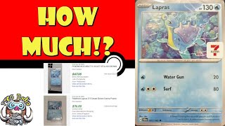 How Much is 7-11 Lapras Promo Really Worth? More Than You Think! (Pokémon TCG News)