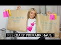 FEBRUARY PRIMARK HAUL & TRY ON. LAUREN FAYE.