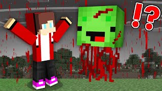 Mikey and JJ Scary Myth from 1 LVL to 100 LVL in Minecraft ? (Maizen Mazien Mizen)