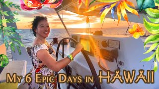 MY EPIC 6 DAYS IN OAHU! || TRAVEL VLOG [Aloha Waikiki, Honolulu, Hawaii~]