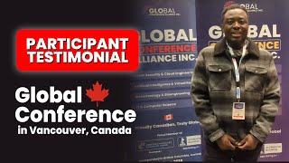 Participant Testimonial | International Conference In Canada | Vancouver, February 9 - 11, 2024