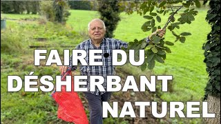 FABRIQUER son DESHERBANT - feuilles de noyer 🌱 100% ÉCOLOGIQUE