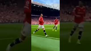 Ronaldo Crazy Loud Suiiii At Old Trafford