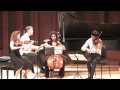 Camerata Pacifica — Turina: A Minor Piano Quartet, Op. 67, 1st mvmnt.