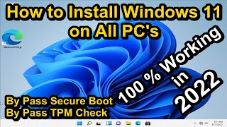 How to Download and Install Windows 11 on All PC's