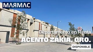 Departamento en Renta | Acento Zákia | El Marqués, Querétaro