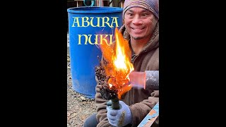 Abura Nuki   Bamboo Resin Extraction