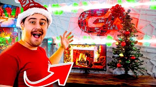 INSANE CHRISTMAS Gaming Setup/Room Revamp!!