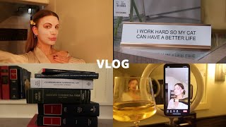 VLOG: very productive monday: organizing every inch of my house lol, how i film my tiktoks, etc!