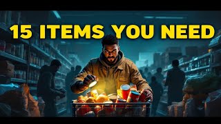 15 Must Have Items for Power Outages!