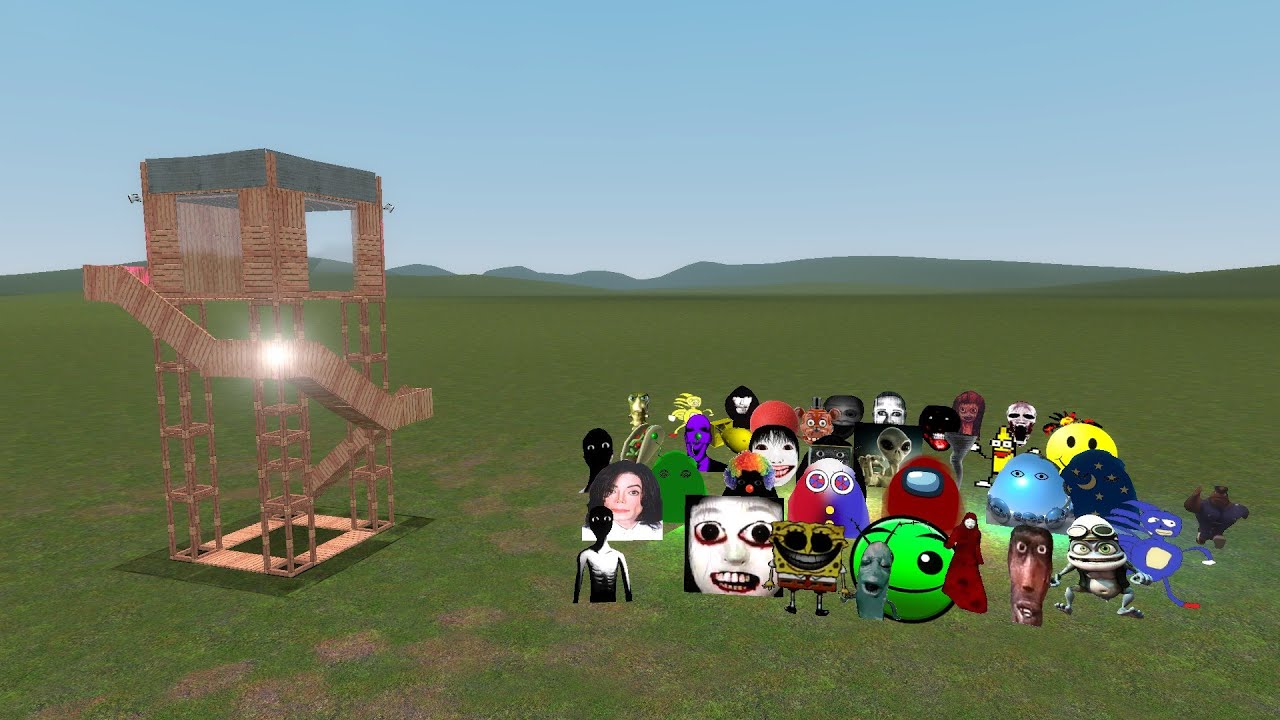 Too Many Nextbots Vs Towers Gmod Part 12 Youtube