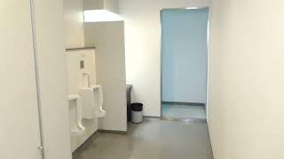 弘前大学 情報基盤センター3F　男性トイレ（青森県・弘前市）　WC Japanese Toilet　Flush