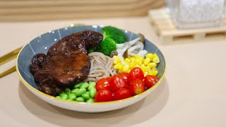 Grilled Chicken Soba Noodles