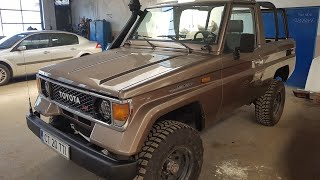 Toyota LandCruiser LJ73 1986 Bundera overhauling