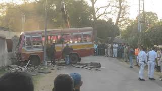 West Bengal Live Bus Accident on kalla Domohani road। @Rasteghat