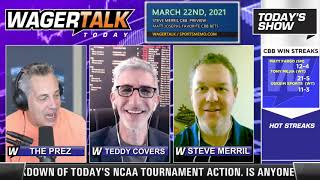 Daily Free Sports Picks | NCAA Tournament Betting Previews on WagerTalk Today | March 22