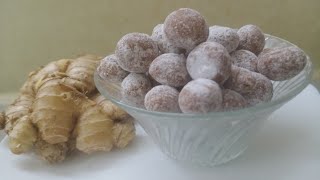 कैसी भी खांसी हो खाएं अदरक और गुड़ की कैंडी ginger and jaggery candy recipe