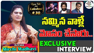 Actress Mirchi Madhavi Exclusive Interview | Open Talk With Lakshmi #30 | Film Tree