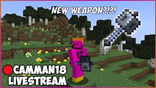 Beating Minecraft with NEW Mace Weapon camman18 Full Twitch VOD