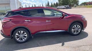 Stock# 3585A 2018 Nissan Murano SV AWD Crimson Red Metallic @standardnissan4242