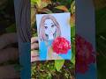 Beautiful Artwork! #satisfying #artwork #zhenhina #shorts #popular #flowers #shorts #makemerich #yt