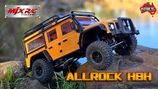 I thought CRAWLING was easy... 😒 My first Crawler Course with the MJX ALLROCK