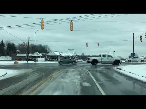 How do you drive a Jeep Liberty in the snow?