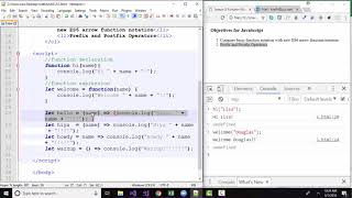 Math and JavaScript: function declarations, function expressions, arrow functions