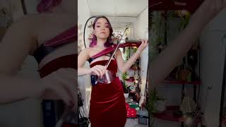 Carol of The Bells TSO Electric violin cover #christmas