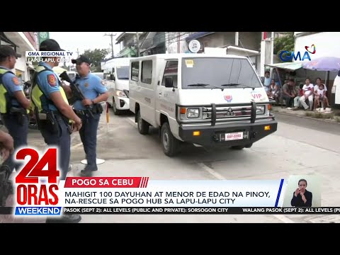 Mahigit 100 dayuhan at menor de edad na Pinoy, na-rescue sa POGO hub sa… | 24 Oras Weekend