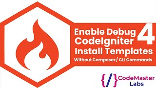 "Install Templates & Enable Debug in CodeIgniter 4! 🚀 (Step-by-Step Guide)