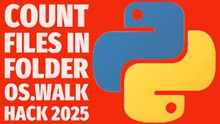 Python os.walk: Count Files in Folders Easily 2025