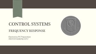 Electronics P.E Prep - Frequency Response