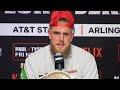 Jake Paul vs Mike Tyson FULL Post Fight Press Conference Video • Paul vs Tyson