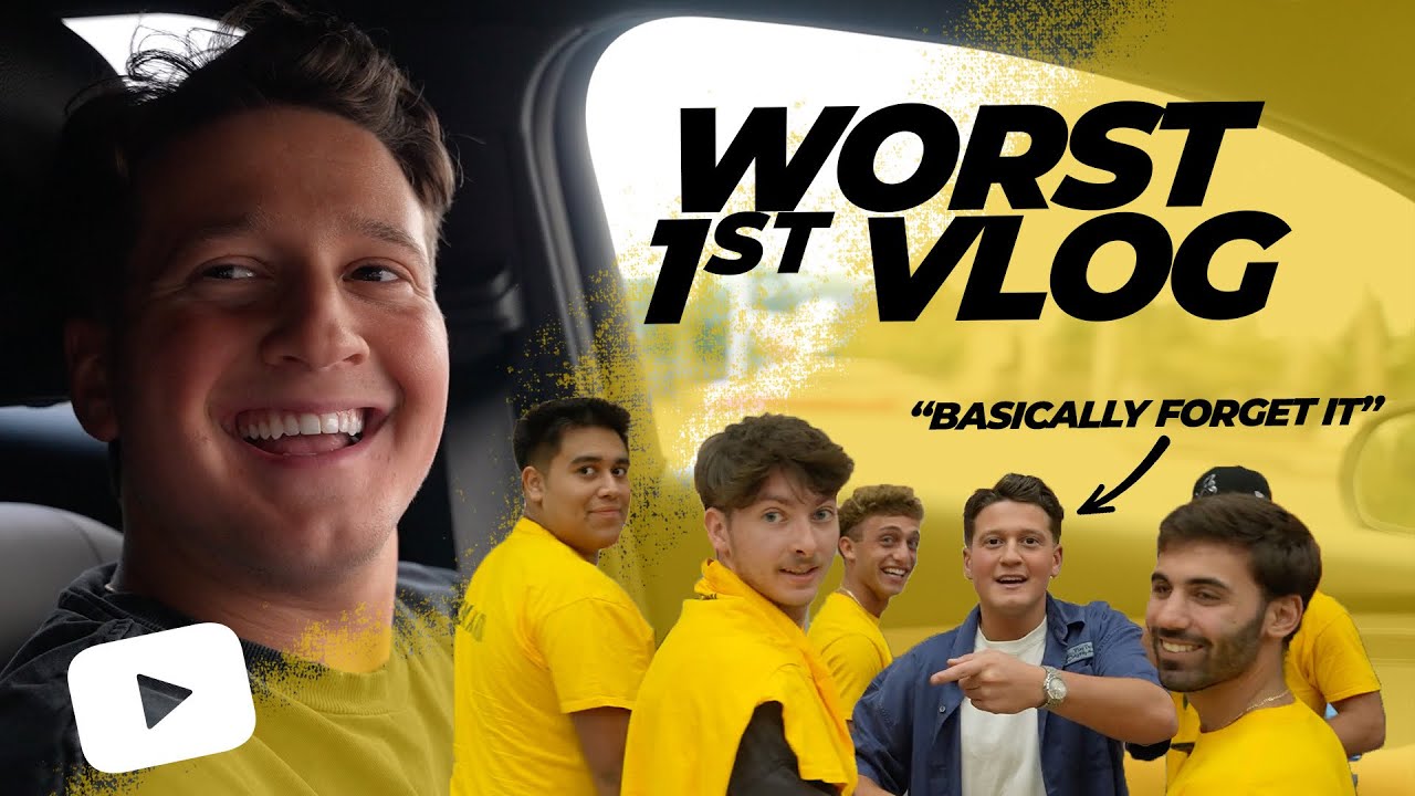 Worst First Vlog Youtube