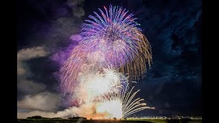 神明の花火 グランドフィナーレ 8月8日マルゴー  [4k] Shinmei Fireworks Festival Japan