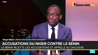 Tensions Bénin-Niger : Le Bénin rejette les accusations de Niamey et appelle au dialogue