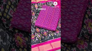 IKKAT PURE PATTU DUPATTA AND IKKAT SICO PATTU TOP