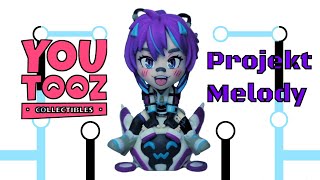 Projekt Melody FT. T1MBOT Youtooz | Unboxing and Showcase