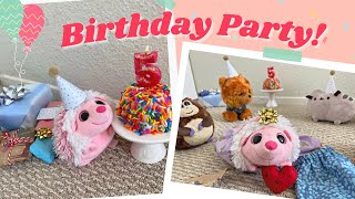 Birthday Party Supplies for Stuffed Animals! | Hats, Decorations, Cake, Presents