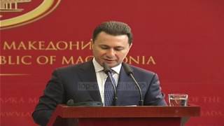 VMRO: Gruevski të largohet! - Top Channel Albania - News - Lajme