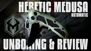 Heretic Knives Medusa | Jade G10 | Unboxing \u0026 Review